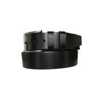 GoDeri Hakiki Deri Siyah Kot Spor Kemer 4,5 Cm HS-DK-0001