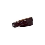 GoDeri Hakiki Kaliteli Deri Bordo Rugan Klasik, Kumaş Pantolon Kemeri 3,5 Cm=go-dk-kla