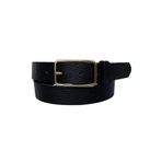 Goderi%100 Hakiki Deri Gold Dikdörtgen Tokalı Siyah Baskılı Ince Kadın Kemeri, 3Cm, 3Cm, Kdn, 05, 90 Cm