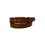 Goderi%100 Hakiki Deri Gold Dikdörtgen Tokalı Taba Ince Kadın Kemeri, 3Cm, 3Cm, Kdn, 05, 105 Cm