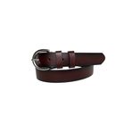 Goderi%100 Hakiki Deri Gümüş Tokalı Bordo Ince Kadın Kemeri, 3Cm, 3Cm, Kdn, 01, 90 Cm