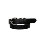 Goderi%100 Hakiki Deri Nikel Tokalı Siyah Baskılı Ince Kadın Kemeri, 3Cm, 3Cm, Kdn, 03, 100 Cm