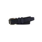 Goderi%100 Hakiki Kaliteli Süet Deri 3.5 Cm Lacivert Klasik, Kumaş Pantolon Kemeri, 105 Cm