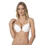 GODEWO Kadın Ekru Çift Destekli Double Push Up Sütyen, 75B, E-ts2006-1MAF799871