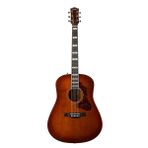 Godin Havana Burst Metropolis LTD HG EQ Elektro Akustik Gitar