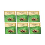 Godiva Sütlü Kare Tablet Çikolata Antep Fıstık Karamel 6 'lı - 360 gr