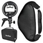 Godox 60 x 60 katlanabilir Universal stüdyo ışığı with S Style Speedlite Bracket Godox-Softbox6060_DE