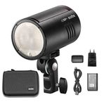 Godox AD100pro Cep Stüdyosu Portre Flaş Işık Fotoğraf Lambası OLED Ekran 5800K 1/8000s Senkronizasyon TTL/Multi/M Flaş