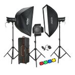 Godox DP600 III 600W 3'lü Paraflaş Kit