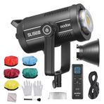Godox SL150III Stüdyo LED Video Işığı 160W Yüksek Güçlü Fotoğraf Işığı 5600K ± 200K Kısılabilir 8 FX Aydınlatma Efektleri CRI96 TLCI97 Bowens Mount APP Uzaktan Kumanda Ev Stüdyosu Canlı Yayın için