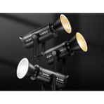 Godox SL200III LED Video Işığı 200W 5600K | Yüksek Crı 96+ | Sessiz Fan | 8 Özel Efekt Desteği - Siyah