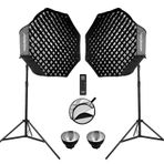 Godox SL60II D 60W LED Video Işığı 2'li Kit
