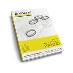 GOETZE 89-75504 Motor Kiti (Piston-Segman-Gomlek) 130 Mm Celik Daf Cf85 - Xf 105 (Mx-13 303-340-375) 8975504 (WF277533)