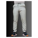 Gofre Kumaş Erkek Jagger Pantolon Gri Jogger Eşofman Pantolon Gri 2XL