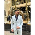 Gofre Spor Takım Elbise - 58 - Bebe Mavisi