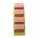 Gofret Şeklinde Silikon Pasta ve Seker Hamuru Kalibi 1x3x1 cm