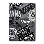 Gogo Accessories Apple iPad 2/3/4 (A1219 A1395 A1416 A1460) Vans Baskılı Silikon Kılıf