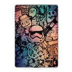 Gogo Accessories Apple iPad 2/3/4 Demir Adam Baskılı Silikon Kılıf