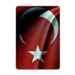 Gogo Accessories Apple iPad 5. Nesil 2018 A1893 A1954 T015 Türk Bayrağı Baskılı Silikon Kılıf