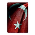 Gogo Accessories Apple iPad A1219 A1395 A1416 A1460 Türk Bayrağı Baskılı Silikon Kılıf