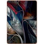 Gogo Accessories Apple iPad Air 2017-2018 A1893 A1954 T015 3D Dünya Desen Baskılı Silikon Kılıf