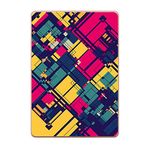Gogo Accessories Apple iPad Air 2017-2018 A1893 A1954 T015 Kareler Baskılı Silikon Kılıf
