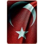 Gogo Accessories Apple iPad Air 2017-2018 A1893 A1954 T015 Türk Bayrağı Baskılı Silikon Kılıf