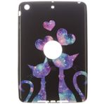 Gogo Accessories iPad mini 3.Nesil Model Asik Kediler Baskılı Silikon Kılıf