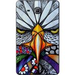 Gogo Accessories Samsung Galaxy Tab ile Uyumlu A SM-T280 Baykuş Baskılı Silikon Kılıf