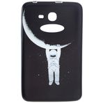 Gogo Accessories Samsung T110 Model Ayi Tutan Adam Baskılı Silikon Kılıf