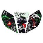 GoGo CF MOTO 250 SR 2020 - 2025 UYUMLU GECE YANAN DOĞAL RENK FOSFORLU TANK PAD SET 015