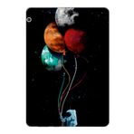 Gogo Huawei Mediapad T3 7" Balon Astronot Silikon Baskılı Arka Kapak