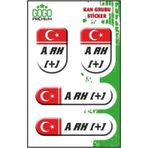 Gogo Kan Grubu Beyaz Dörtlü Damla Etiketı A Rh(+)