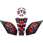 Gogo Premium CF Moto 250 Sr 2020 - 2025 Uyumlu Tank Pad Set 011