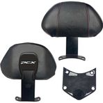 Gogo Premium Honda PCX 2021 - 2025 Uyumlu Kırmızı Desen Sissy Bar