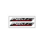 gogo premium Honda Uyumlu Pgm-Fı İkili Damlasız Sticker