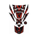 Gogo Tank Pad Seti Honda Pcx 2018-2020 Model Siyah Kırmızı 11 Par