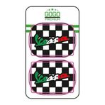 GoGo VESPA UYUMLU KARE BAYRAK DAMLA STICKER