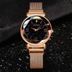 Gogoey Kadın Kol Saati Lüks Moda Şık Trend Bayan Saat Rose Gold