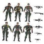 Gogogmee 1 Takım asker modeli mini asker figürleri ordu asker terazi modelleri orantılı model simüle edilmiş minyatür asker sahne yerleşim şekilleri kum masası model heykel