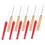 Gogogmee 1 Takım Tığ Işi Boncuk Aksesuarı Taşınabilir Boncuk Bız Profesyonel Diş Açma Bız Boncuk Iğnesi Sağlam Boncuk Iğnesi Ergonomik Diş Açma Bız Boncuk Bız Boncuk Kaynağı