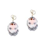 Gogogmee 2 Kirpi Anahtarlık çocuk oyuncak çocuk çanta süsü peluş oyuncaklar peluş oyuncağı peluş anahtarlık hayvan anahtarlıklar araba anahtarlık çanta asılı kolye kısa peluş