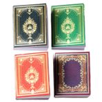 Gogogmee 4 Adet Bebek Evi Kitap Düğün Duş Iyilik Dini Minyatür Kutsal Kitap Hıristiyan İsa Kitapları Küçük Kütüphane 1/12 Ölçekli Aksesuarlar 1 12 Kitap Klasik Çocuk Kağıt Küçük Ev