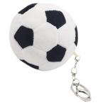 Gogogmee Tüylü Doldurulmuş Futbol Anahtarlık Çanta Aksesuar Anahtarlıklar Dekoratif Anahtarlık Mini Futbol