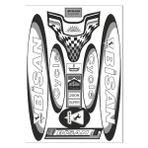 Gogomoto Bisan 003 Bisiklet Sticker