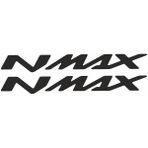 Gogomoto Yamaha Nmax Uyumlu Sele Altı Siyah Sticker Set