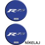 Gogomoto Yamaha R25 Uyumlu Koruma Takoz 1 (4x4) Ikili Damla Etiket