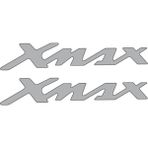 Gogomoto Yamaha Xmax Uyumlu Damla Yazı Nikel 22X4 cm Sticker