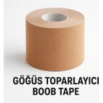 Göğüs Bandı Meme Dikleştirir Sabitleştirir Uç Kapatır, Şekillendirir Bant Boobtape Dekoltem 5 Metre - Standart