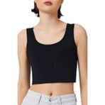 Göğüs Gizleyici Korse Unisex Jinekomasti ve Tomboy Için Binder Toparlayıcı Düz Silüet - Siyah - 2XL